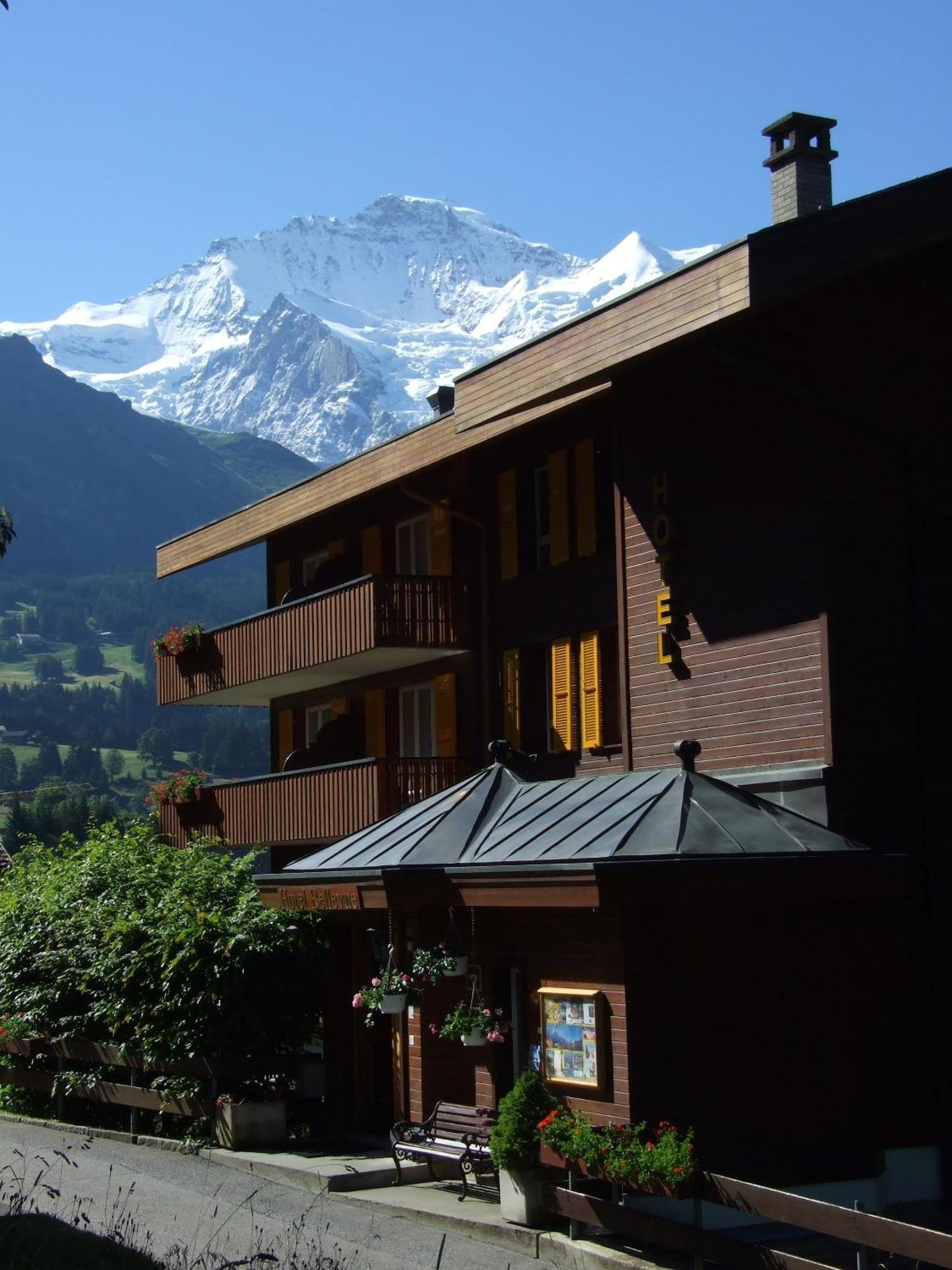 Hotel Bellevue - Traditional Swiss Hideaway Wengen Dış mekan fotoğraf