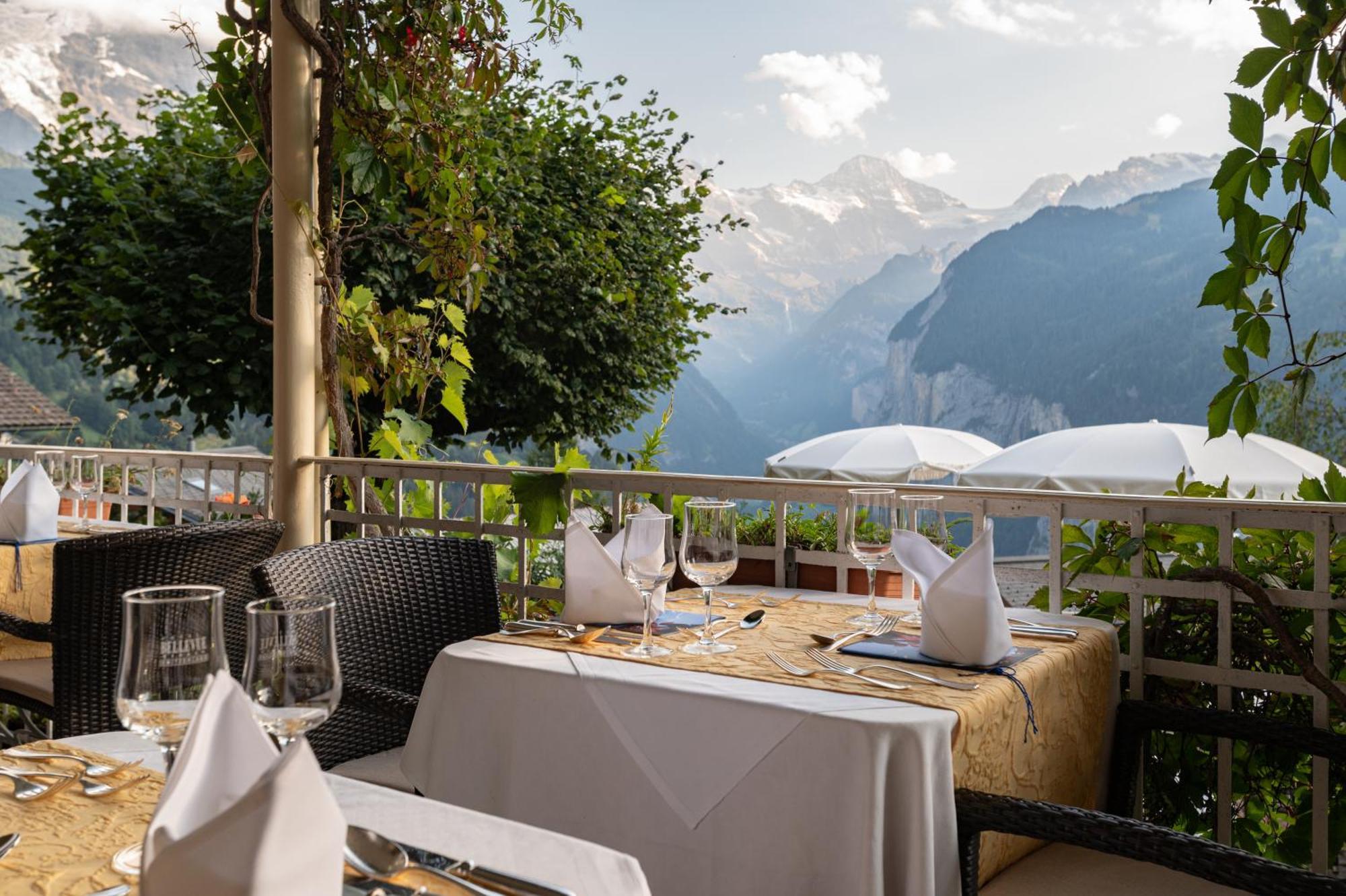 Hotel Bellevue - Traditional Swiss Hideaway Wengen Dış mekan fotoğraf